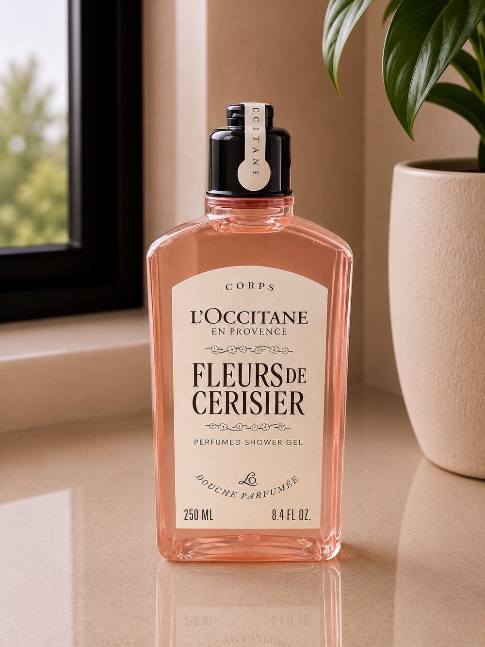$30 L’Occitane Cherry Blossom Fleurs de Cerisier Perfumed Shower Gel 8.4 oz New